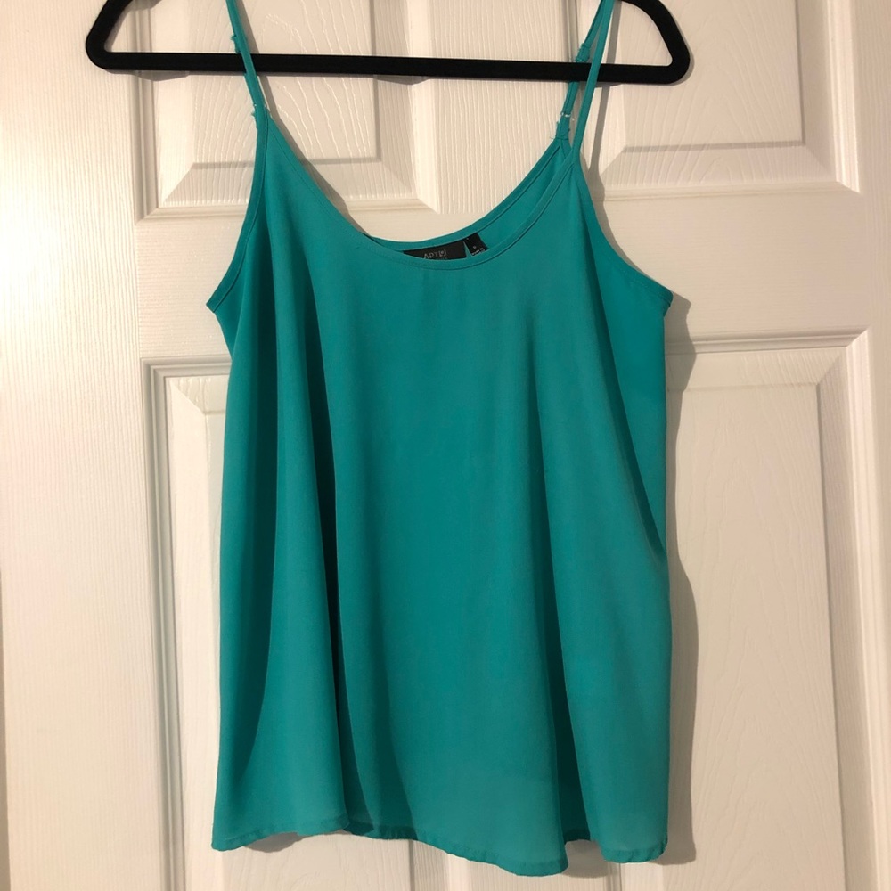 Apt 9 Essentials Teal Tank size S